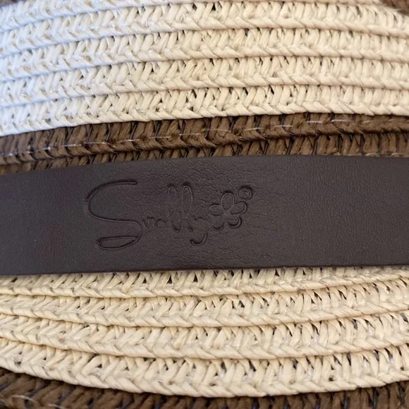 NWOT SUNLILY Striped Brown and Cream Sun Hat, Size: S/M (fits up to 22” head) - Picture 7 of 8